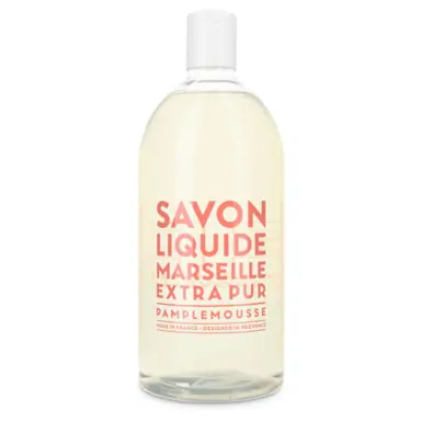 Compagnie De Provence Liquid Marseille Soap Pink Grapefruit 1L Refill