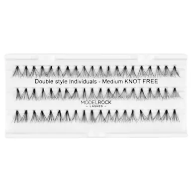 MODELROCK Double Medium Knot Free Lashes