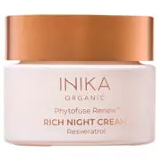 INIKA Organic Phytofuse Renew Rich Night Cream 50mL