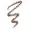 Eye Of Horus Goddess Pencil - Bronze Amulet