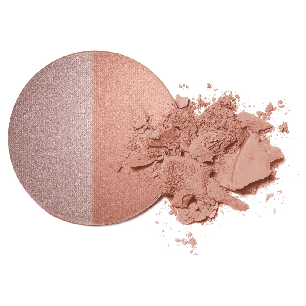 INIKA Organic Baked Blush Duo - Pink Tickle 6.5g