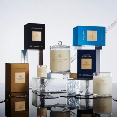 Glasshouse Fragrances MELBOURNE MUSE 380g Soy Candle