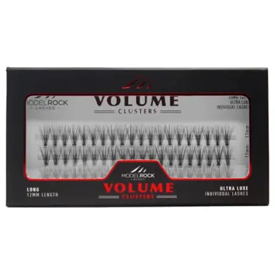 MODELROCK Ultra Luxe Lashes - VOLUME 20D 'Long' Clusters 12mm - 60pk