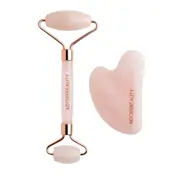 Adore Beauty Rose Quartz Facial Massage Set