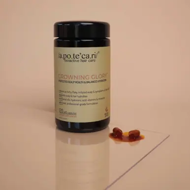 Apotecari Crowning Glory 60 Day Bottle | Perfected Scalp Health & Balanced Hydration