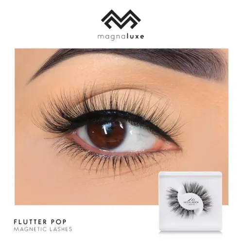 MODELROCK MAGNA LUXE Magnetic Lashes - FLUTTER POP- 1PK