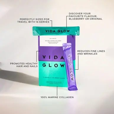 Vida Glow Mixed Natural Marine Collagen Trial Pack - 14 Serves