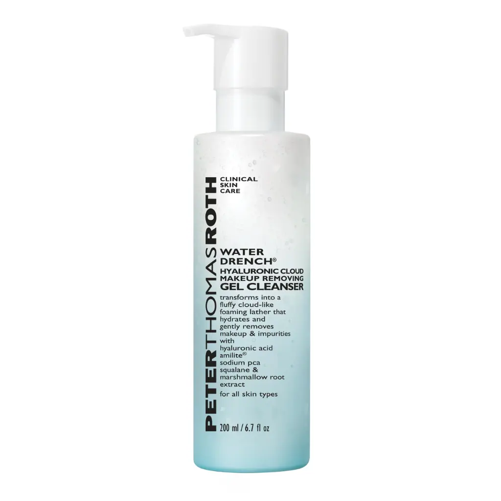 Peter Thomas Roth Water Drench Hyaluronic Cloud Makeup Removing Gel Cleanser 200ml