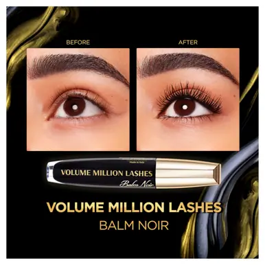 L'Oréal Paris Volume Million Lashes Balm Noir Mascara - Black
