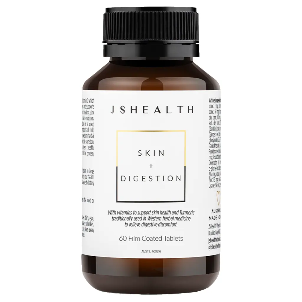 JSHEALTH Skin + Digestion Formula - 60 Tablets