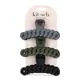 Kitsch Eco-friendly Chain Claw Clip 3pc Set - Black/Moss
