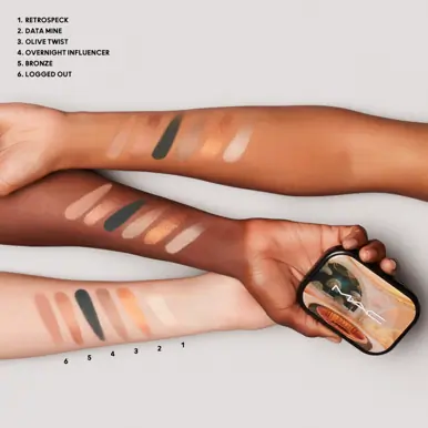 M.A.C Cosmetics Connect In Colour - Eyes X6 Bronze Influence
