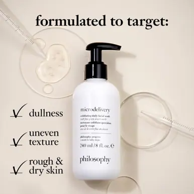 philosophy the microdelivery daily exfoliating wash 240ml