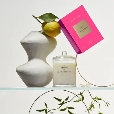 Glasshouse Fragrances RENDEZVOUS 380g Soy Candle