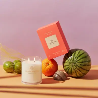 Glasshouse Fragrances ONE NIGHT IN RIO 380g Soy Candle