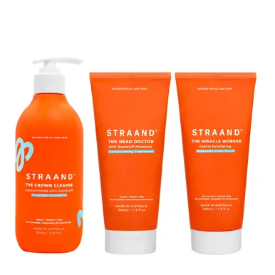 STRAAND Scalp Shampoo, Conditioner & Scrub Bundle