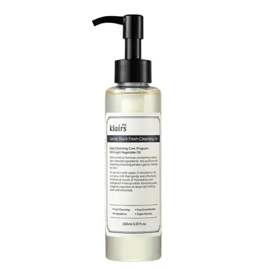 KLAIRS Gentle Black Fresh Cleansing Oil 150ml