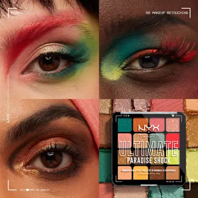 NYX Professional Makeup Ultimate Shadow Palette - Paradise Shock