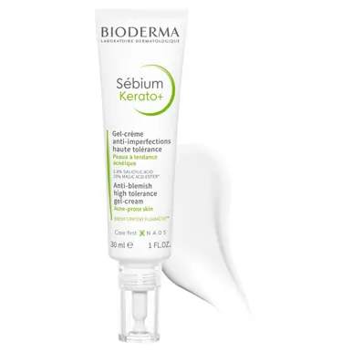 Bioderma Sébium Kerato+ Anti-blemish Treatment Gel Cream for Acne-prone Skin 30ml