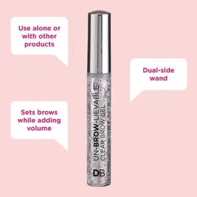 Designer Brands Un-BROW-lievable Clear Brow Gel