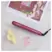 Glister Midi- Hybrid Flat Iron Hair Straightener 22mm - Sangria