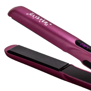 Glister Digital Flat Iron Hair Straightener 32mm - Sangria