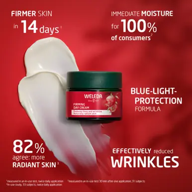 Weleda Firming Day Cream - Pomegranate & Maca Peptides, 40ml