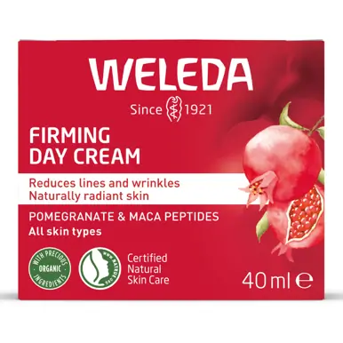 Weleda Firming Day Cream - Pomegranate & Maca Peptides, 40ml