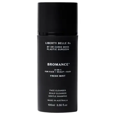 Liberty Belle Rx by Dr Moss BROMANCE® Fresh Mint Facial Gel-To-Foam Cleanser - 100ml