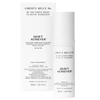 Liberty Belle Rx by Dr Moss QUIET ACHIEVER® Leave-On Gentle Exfoliation Gel with AHAs - 30ml