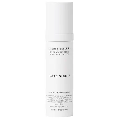 Liberty Belle Rx by Dr Moss DATE NIGHT® Leave-On Hydration & Anti-Ageing Mask with Ceramides - 50ml