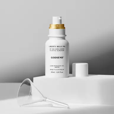 Liberty Belle Rx by Dr Moss GODSEND® Luxe Radiance Face Oil with 10 Plant-Derived Super Oils - 30ml