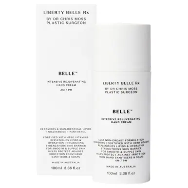 Liberty Belle Rx by Dr Moss BELLE™ Intensive Rejuvenating Hand Cream - 100ml
