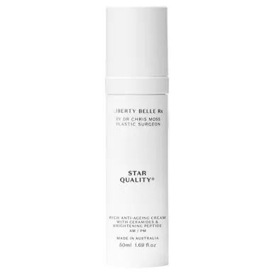 Liberty Belle Rx by Dr Moss STAR QUALITY® Rich Super Anti-Ageing Cream with Bakuchiol - 50ml