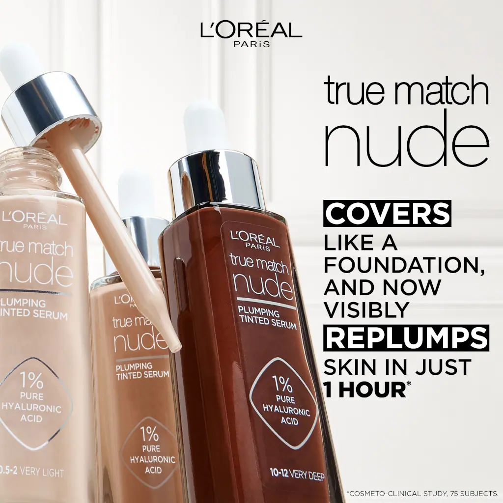 L'Oréal Paris True Match Nude Plumping Tinted Serum 30ml