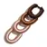 Kitsch Satin Wrapped Jumbo Flexi Rods 4pc - Rosewood