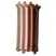Kitsch Satin Wrapped Jumbo Flexi Rods 4pc - Rosewood