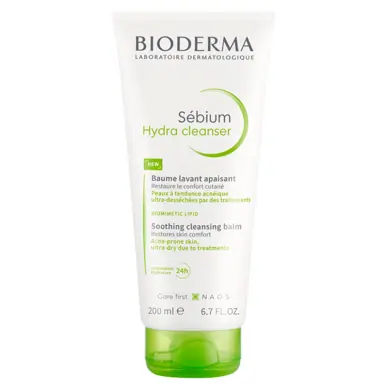 Bioderma Sébium Hydra Soothing Nourishing Cleansing Balm for Dry Acne-prone Skin 200ml