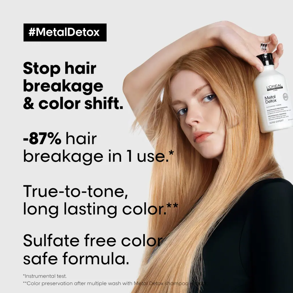 L'Oréal Professionnel Metal Detox Shampoo 300ml