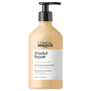 L'Oréal Professionnel Serie Expert Absolut Repair Gold Quinoa & Protein Shampoo 500ML