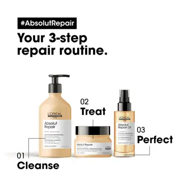 L'Oréal Professionnel Serie Expert Absolut Repair Gold Quinoa & Protein Shampoo 500ML