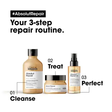 L'Oréal Professionnel Serie Expert Absolut Repair Gold Quinoa & Protein 10 in 1 Oil 90ml