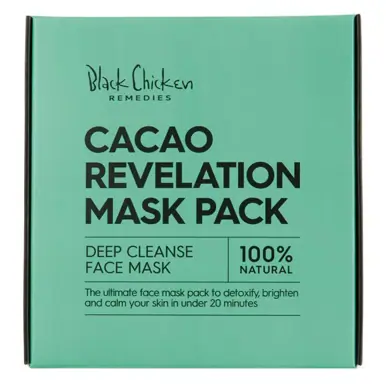 Black Chicken Remedies Cacao Revelation Mask - Natural Face Mask Pack