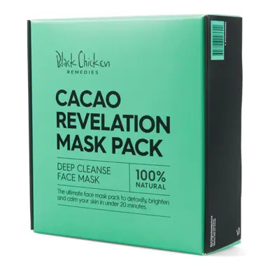 Black Chicken Remedies Cacao Revelation Mask - Natural Face Mask Pack