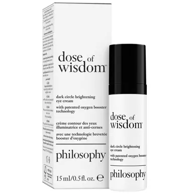 philosophy dose of wisdom eye treatment