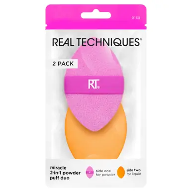 Real Techniques Miracle 2-In-1 Powder Puff Duo