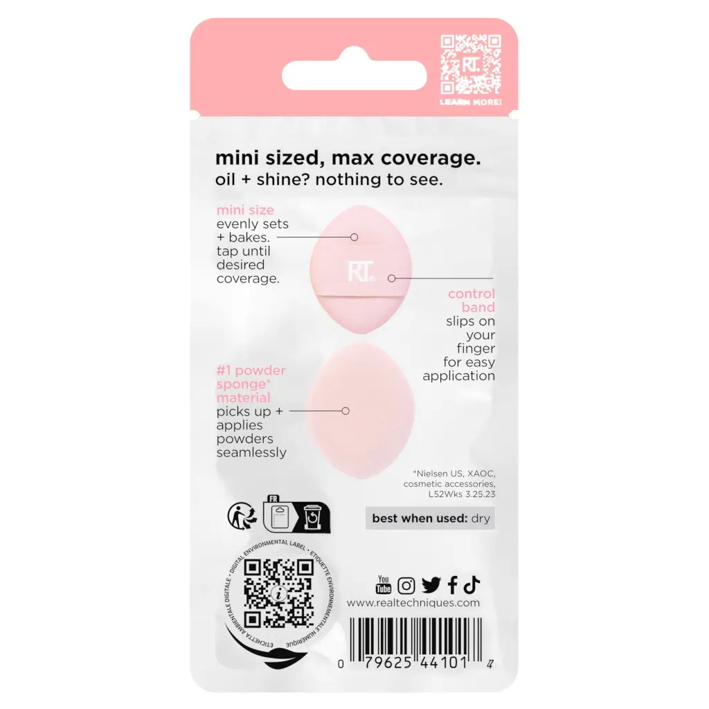 Real Techniques Mini Miracle Powder Puff Trio