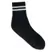 MoveActive Crew Non Slip Grip Socks - Sporty Stripe Black