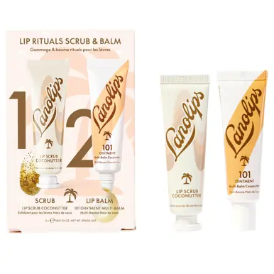 Lanolips Rituals Scrub & Balm Coconutter (2 x 10g)