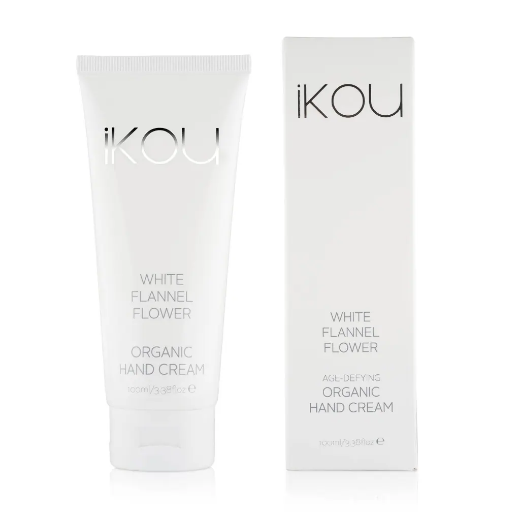 IKOU White Flannel Flower Organic Hand Cream 100ml
